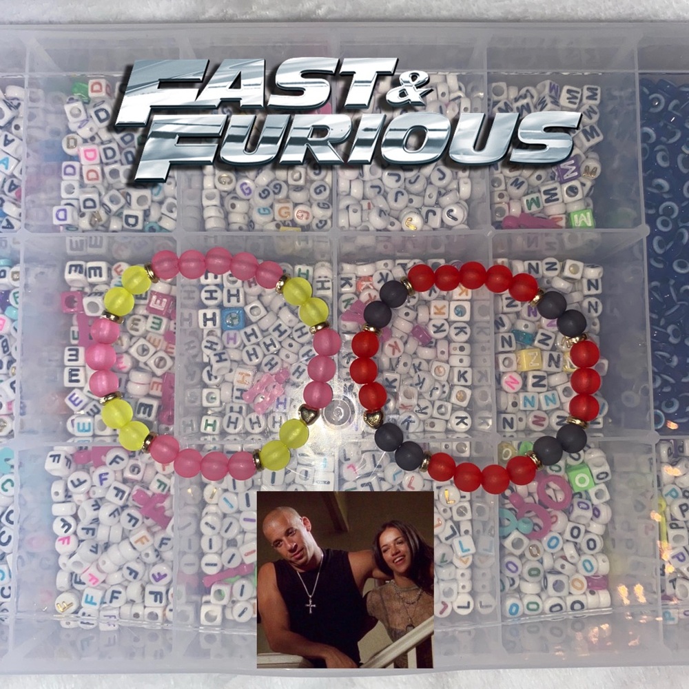 3 for 12$ 🌸 Fast & Furious Bracelet Set